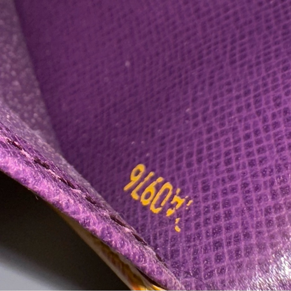 Louis Vuitton Tassil Epi Leather Long Wallet / Checkbook Cover – Authentic – EUC - Picture 14 of 14